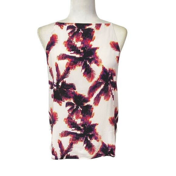EQUIPMENT NWT !! Cami Floral White Multicolor Size Medium Women’s Isabeau - Picture 2 of 13